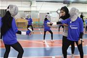 کمپ تمرینی دختران سابریست زیر نظر کاپیتان تیم ملی در یزد